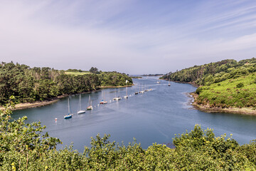 Aber vrach, finistere, brittany, france