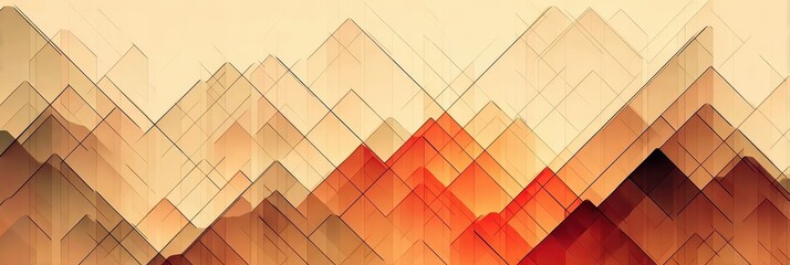 Statistical chart pattern wallpaper in abstract style, perfect for business reports, tech blogs, or academic visual aids.
