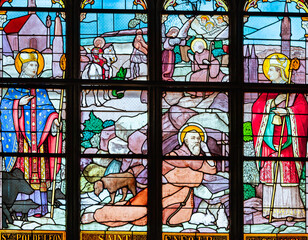 Saint Pierre church, Plouneour-trez, finistere, france