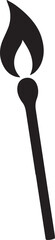 Burning Matchstick Icon
