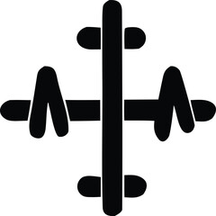 Black and white biplane illustration Vector © Vector Stock