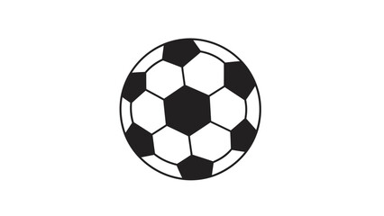 A 3d illustration of a round leather soccer ball equipment isolated on a white background for sports competition and team play activity
