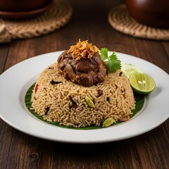 chocolate cake on a plate