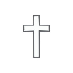 Christian Symbol of Religious Faith Cross Icon Religion Hope and Belief Concept