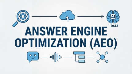 Answer engine optimization strategy using artificial intelligence cloud computing and data analytics to improve search visibility and content discoverability for digital marketing