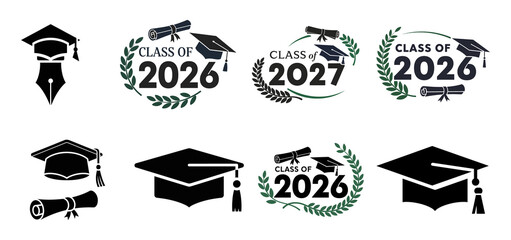 international day of education, graduation emblem, class of 2026, class of 2027, education day January 24