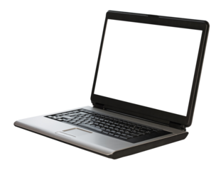 Blank Laptop Mockup for Design Purposes