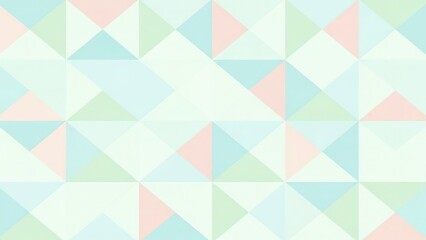 Pastel triangular pattern