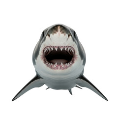 Close-up shark mouth