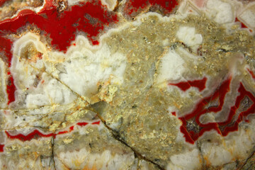 Agate from Lauta in the Ore Mountains in Saxony, Germany
