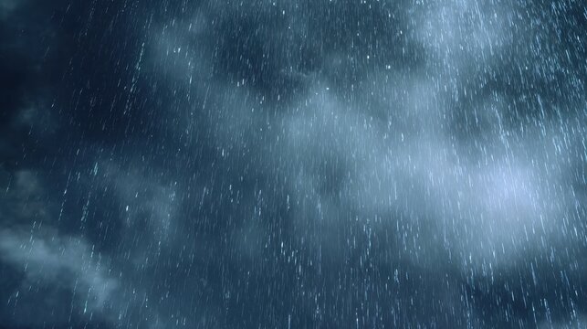 Stormy weather background featuring rain, lightning, and dark clouds, great for book covers, game visuals, or meteorological presentations.