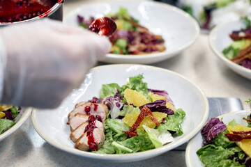 salad with beetroot and feta