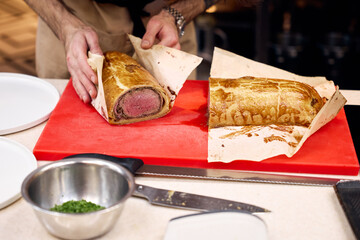 a piece of cake on a plate