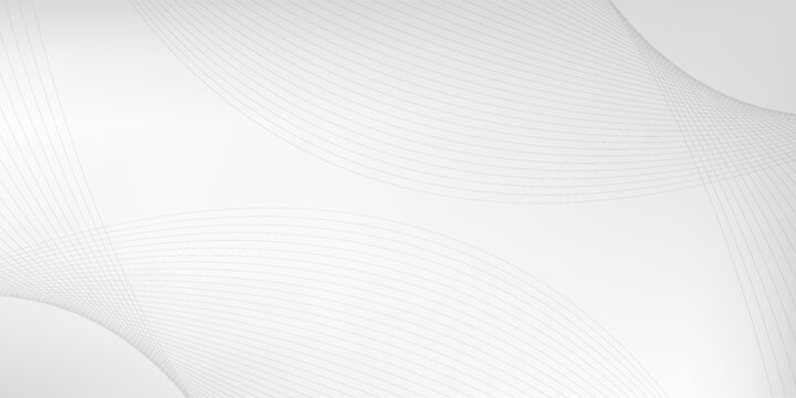 Premium background design with diagonal line pattern in grey colour. Vector white horizontal template for business banner, formal invitation backdrop, luxury voucher, prestigious gift certificate