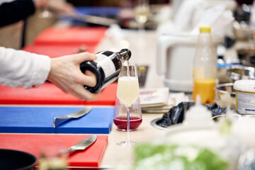 restaurant table setting