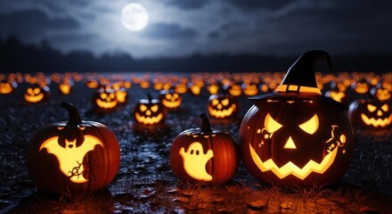 halloween jack o lantern on halloween