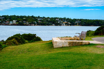 Taken at Hungry Point Reserve on the Cliff Top Walk in December 2025, this photo shows the coastline views toward Bundeena and Maianbar, with people enjoying hiking and coastal life.