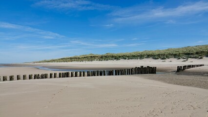 Nordseestrand, D&uuml;nen- und Strandlandschaft