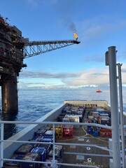 Fototapeta premium Offshore Installation