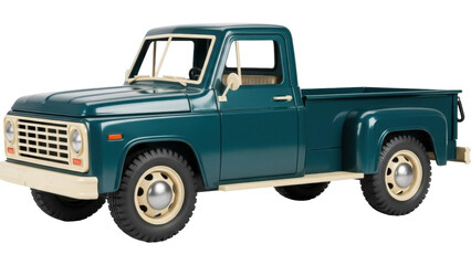 Isolated Classic Pickup Truck Vehicle Antique in Studio Shot for Restoration Hobbyists