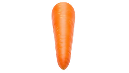 Isolated fresh carrot vegetable, healthy food and ingredient for cooking meals