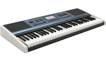 Isolated keyboard instrument musical equipment for piano practice and digital electronic music