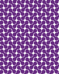 Purple wavy pattern
