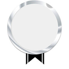 Shiny silver badge and label pack with luxury metallic frames, polished chrome accents, and refined decorative ornaments ideal for premium product packaging and high-end brand visuals