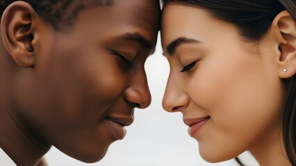 Emotional Human Connection Symbolizing Peace and Empathy