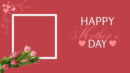 happy mothers day social media poster