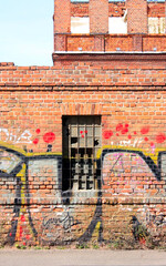 Old Industrial Ruin in Leipzig-Plagwitz, Germany
