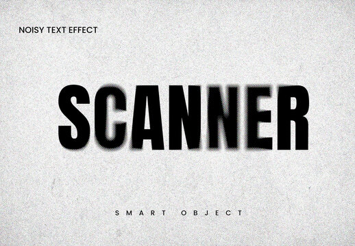 Noisy Text Effect