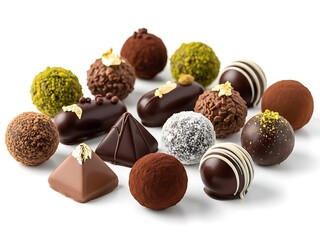 Assorted Chocolate Truffles and Confections