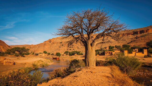 Landscape on the Fault, highlighting tectonic activity and landform features