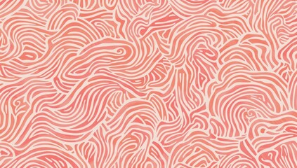 Linear stylized salmon fish fillet pattern used as a background element for design projects, emphasizing textured surface