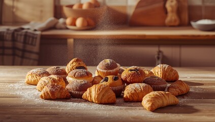Authentic Mexican bakery displaying handcrafted pastries, highlighting cultural authenticity and baking techniques