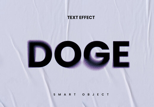 Dissolving Text Effect