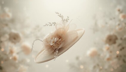 Elegant women's hat featuring decorative embellishments, used for style statements, fashion accessory awareness day