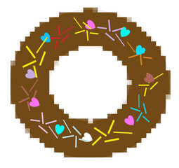 vector illustration of an abstract background with squares