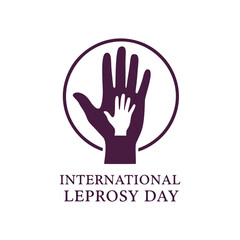 International Leprosy Day Hand-in-Hand Unity Icon