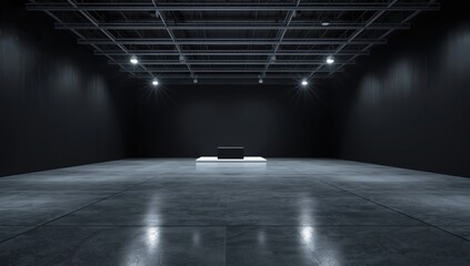 Indoor space featuring trade show booths and exhibition areas designed for meetings and entertainment events