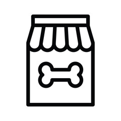 Pet Store Bag Icon
