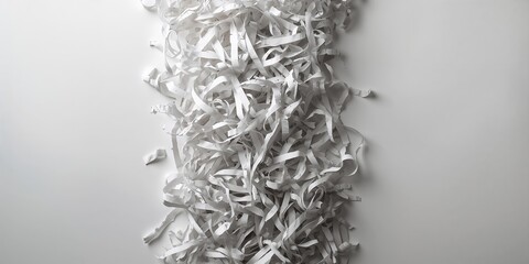 Close-up of paper strips with textured surface used as a background for layout and text design