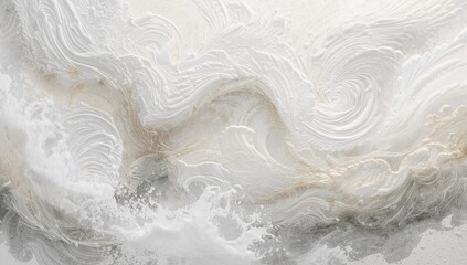 White noble gray pearl embossed paper featuring vintage texture with sea waves pattern serving as a background for editorial purposes, World Paper Day