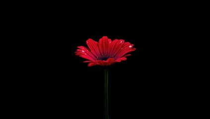 Single flowers against a dark backdrop, ideal for layout backgrounds or editorial headers