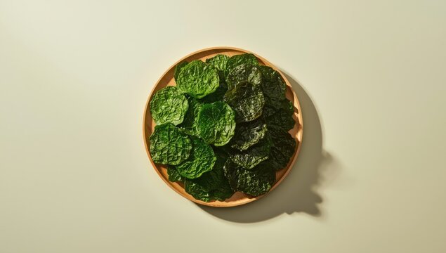 Seafood multi snack featuring kelp and spirulina, highlighting sustainable ingredients