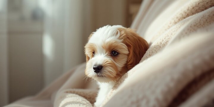 A canine lying peacefully on a soft surface, highlighting relaxation and comfort, National Relaxation Day