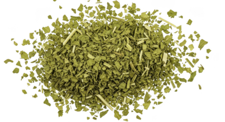 Close up of dried anise seeds aromatic culinary spice for baking and cooking transparent background black background