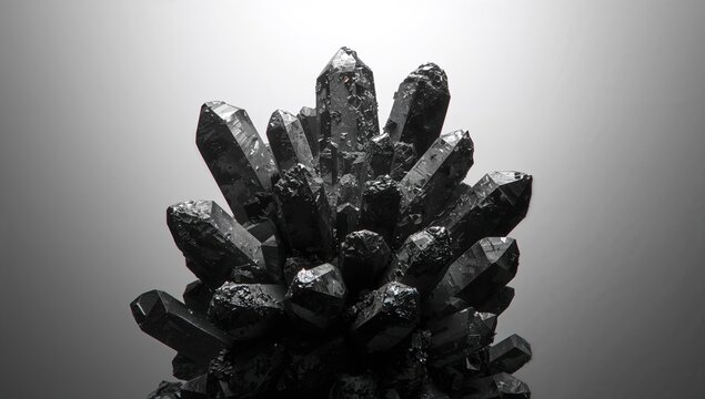 Macro monochrome design with crystalline textures for digital backgrounds and interface elements, textures backgrounds, UI backdrop, Earth Day