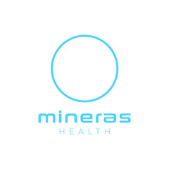 Mineral water brand modern logo design vector